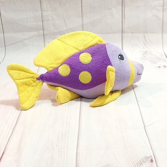 The Petting Zoo Jonah Fish Whale 12'' Stuffed Plush - Picture 1 of 7